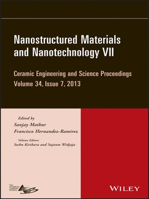 cover image of Nanostructured Materials and Nanotechnology VII